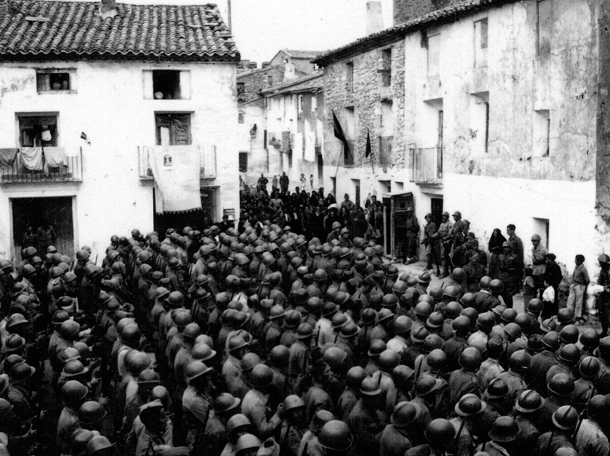 tropas nacionales en Villanueva de Viver | memoria histórica